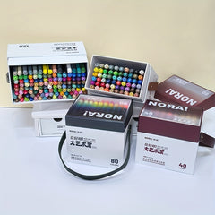 Single Head Marker Watercolor Brushes Set for Art Painting