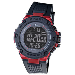 LASIKA Kids Digital Sport Watch Red LED Display Multiple Modes Stopwatch Alarm