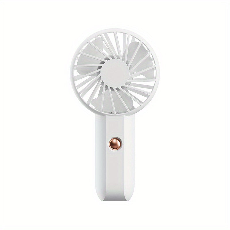 Portable Handheld Fan Mini Pocket Handheld Fan Small Powered USB Rechargeable