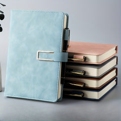 Magnetic Suction Notebook U-Shaped Buckle Creative Diary Notepad