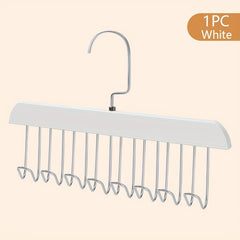 8-Hook Hanger Rotating Retro Hanging Vest Organizer