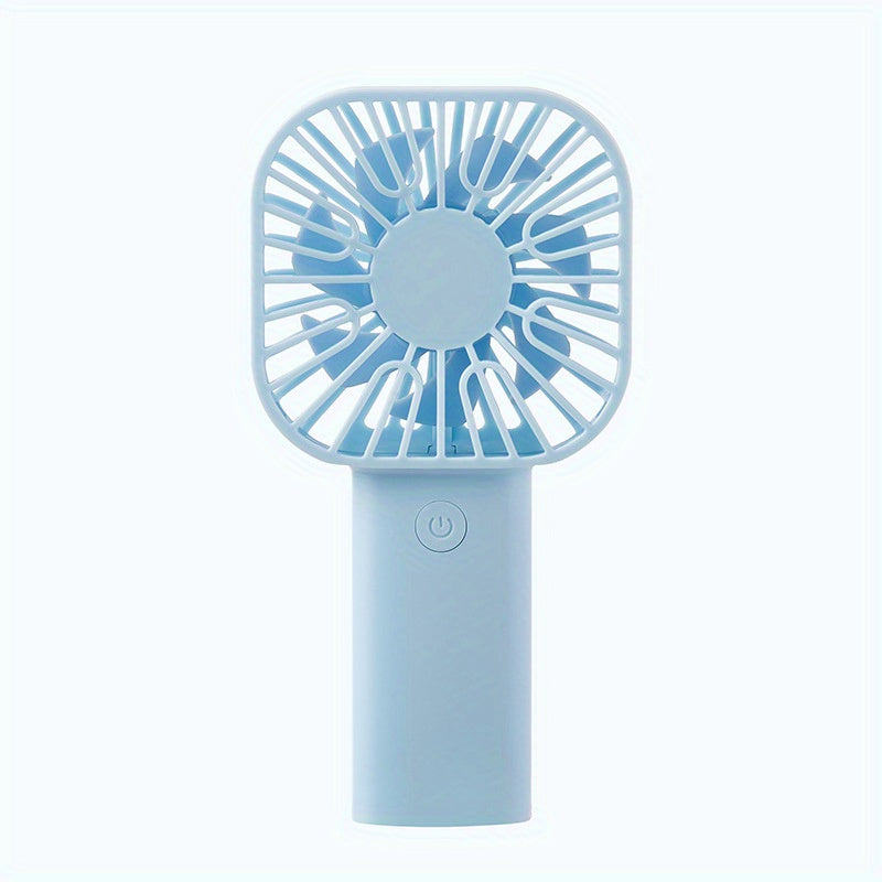 Cartoon Handheld Fan USB Rechargeable Portable Pocket Fan