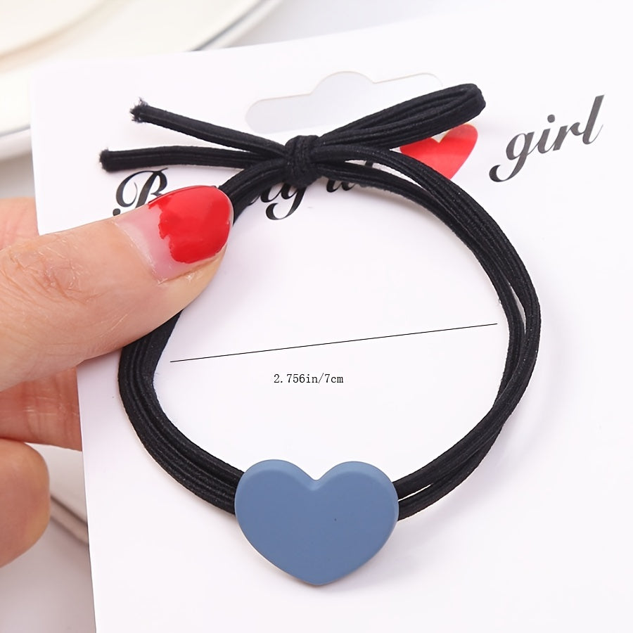 Hand Knotted Hair Ring Love Hair Rope High Elastic Rubber Band