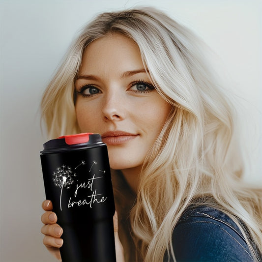 20oz Stainless Steel Tumbler with Lid Insulated Travel Mug