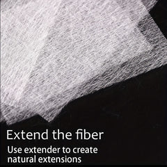 20 Glass Fiber Sheets for Manicure Extensions - Anti Cracking Phototherapy