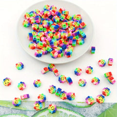 50pcs Mix Polymer Clay Beads for DIY Jewelry Making