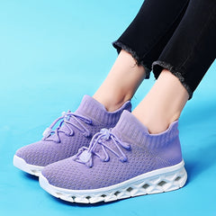 Women's Mesh Tennis Shoes Breathable Non-slip Walking Shoes