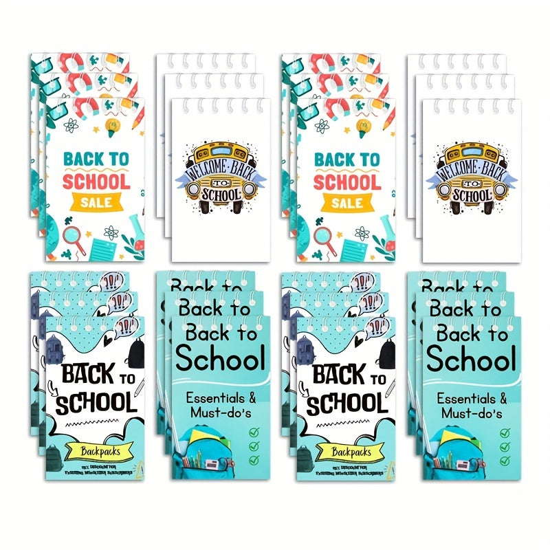 12 Pcs Motivational Notebooks Notepads Office Travel Supplies