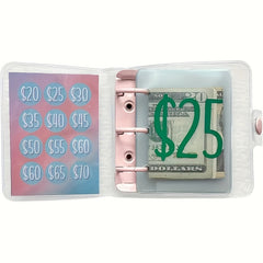 Savings Challenge Binder Envelope Budget Mini Cash Envelopes