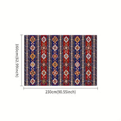 Moroccan Style Living Room Carpet Floor Mat Ethnic Bedroom Area Rug