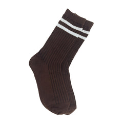 Cozy Striped Mid Tube Socks for Women