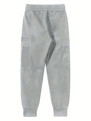 B Pocket Drawstring Cargo Pants Men's Joggers - Spring/Summer