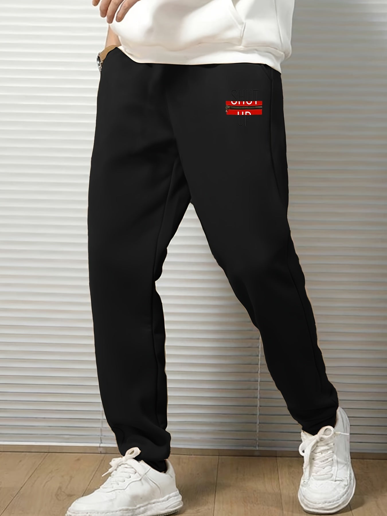 Men's Casual Cartoon Print Jogger Pants