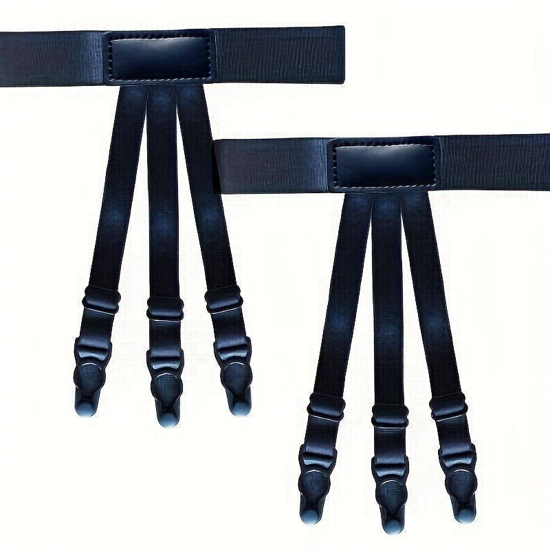 Gentleman Shirt Garter Suspenders Anti Wrinkle Leg Ring For Men