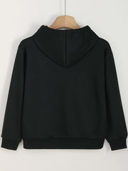 Girls Monster Pastel Hoodies Comfy Hooded Pullover With Pocket