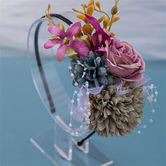 Girl Flower Wreath Headband Hair Accessories