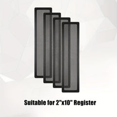 4pc Magnetic Air Vent Covers for Home - Anti Insect Filters