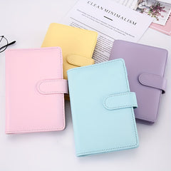 Macaroon A6 PU Leather Gift 4 in 1 Binder Notebook Cover