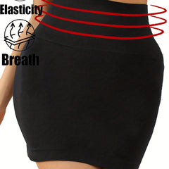 Comfy Slimming Stretch Half Slips Petticoat Women's Underwear