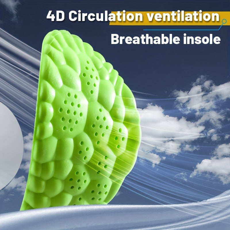 TPU Leather Sneaker Cushion Insoles - Small Shoe Comfort