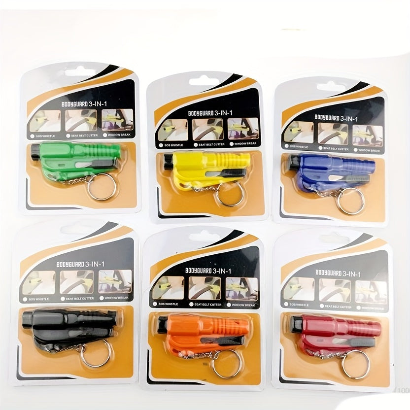 Emergency Window Glass Breaker Tool - Break Glass and Cut Seat Belts