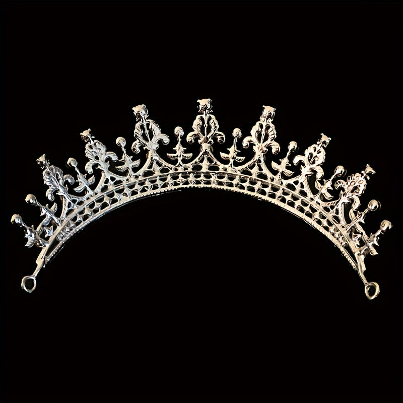 Crystal Tiara Crown With Comb for Women Girls - Bridal Wedding Prom Party