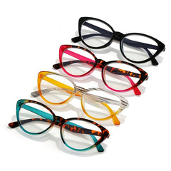 Classic Gothic Cat Eye Frame Computer Glasses