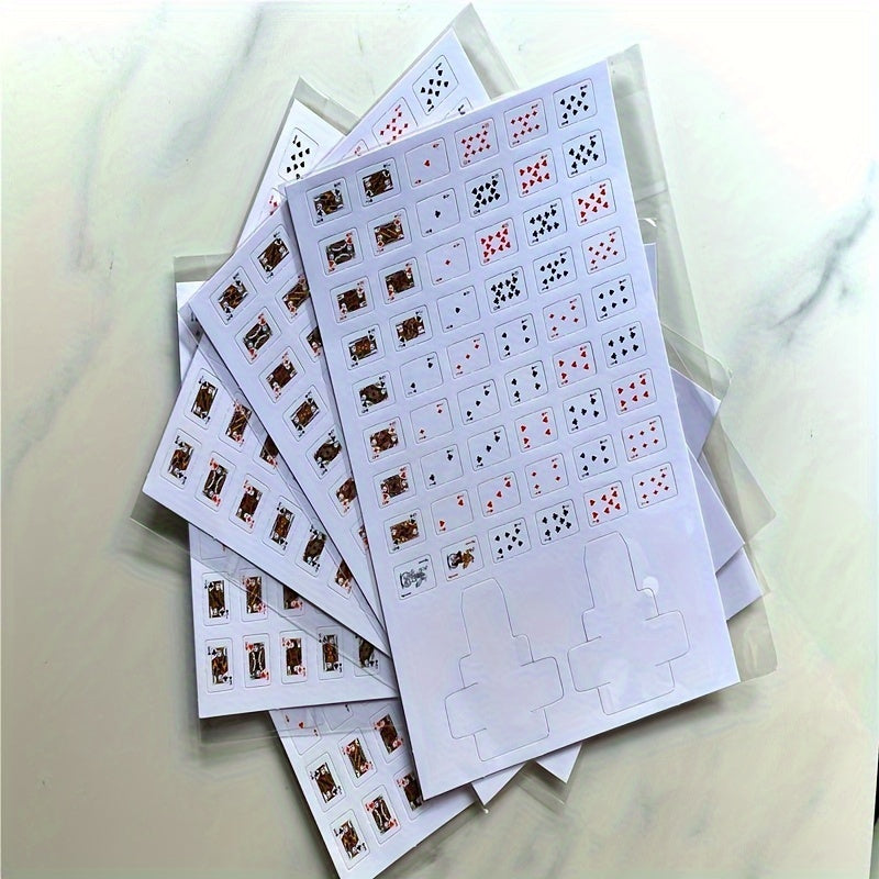 Mini Playing Cards Dollhouse Furniture Accessories Games Poker