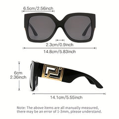 Large Cat Eye Sunglasses Women Men Retro Summer Outdoor Shades Classic Vintage