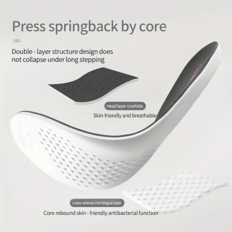 Shock Absorption Deodorant Cushion Insoles For Men & Women