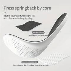 Shock Absorption Deodorant Cushion Insoles For Men & Women