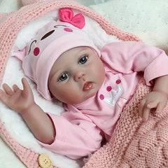 20 Inch Realistic Newborn Reborn Doll Girl with Soft Body and Giraffe Outfit