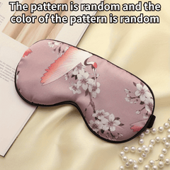 Silk Eye Mask Set with Adjustable Buckle for Comfort