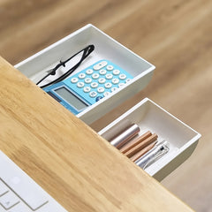 Desk Table Drawer Organizer Box Under Desk Stand