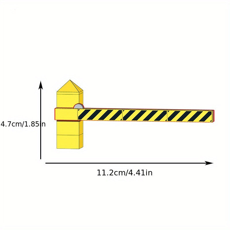 Train Process Track Railing Building Blocks Toy