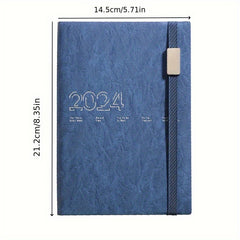 A5 Strap Notebook for Time Management and Planning