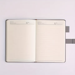 A5 Metal Clip Notebook 360 Pages Thick Notebook Travel Record Book