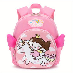 Cartoon Unicorn Small Backpack for Kids