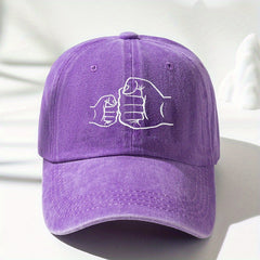 Washed Distressed Baseball Cap Adjustable Dad Hat for Men & Women