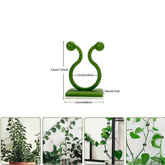 Invisible Plant Wall Climbing Fixer Rattan Vine Bracket Leaf Clips Holder