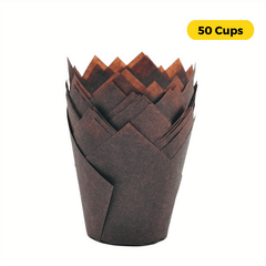 100pcs Newspaper Baking Cups for Cupcakes Muffins