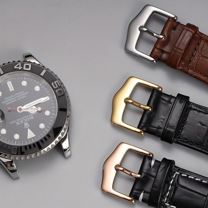 Stainless Steel Watch Buckle PVD Plate Non Fading Clasp 10-20MM