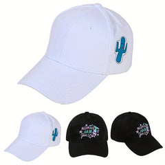 Mesh Hats Print Baseball Cap Adjustable Snapback Cap For Men & Women