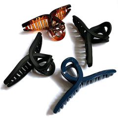 4pcs Hair Claw Nonslip Jaw Claw For Ponytail Holder Women Girls