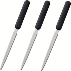 3pcs Stainless Steel Envelope Openers Lightweight Mail Slitters