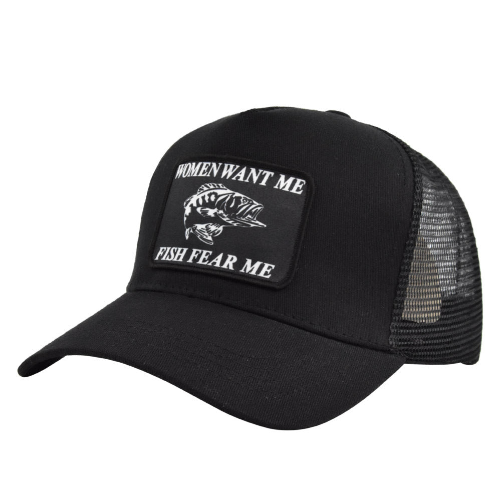 Mesh Baseball Cap Trucker Sun Hat Fishing Baseball Cap