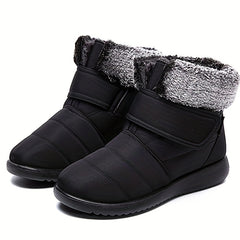 Women's Snow Boots Faux Fur Lining Thermal Waterproof Ankle Boots