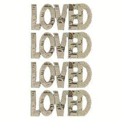 Sequin Patches Iron On Stickers DIY Decoration For T-shirt