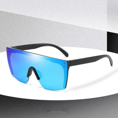 One Piece Large Frame Sunglasses Men Women Nose Support Outdoor Sports FDA