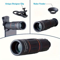 Monocular Telescope High Power for Smartphone Photo